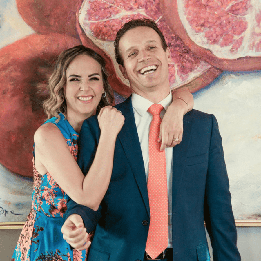 Adriana Castro y Luis Alverde